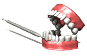 animated cleaning teeth