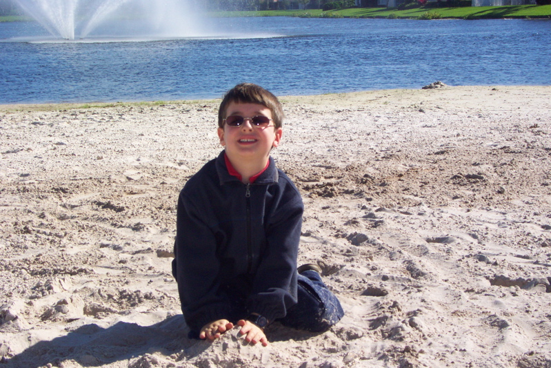 Nathan at the Beach