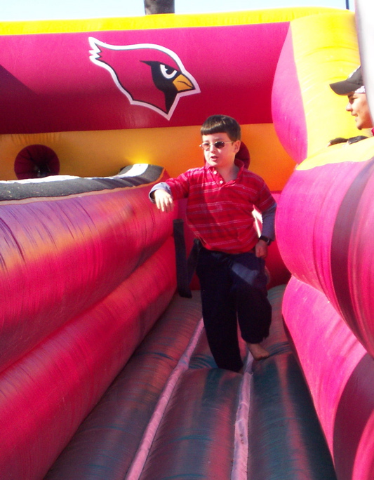 Nathan on the Bungee Run II