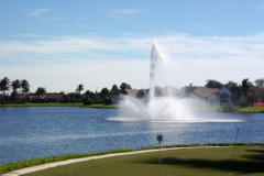 Valencia Lake Fountain