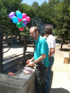 Daddy at the Grill