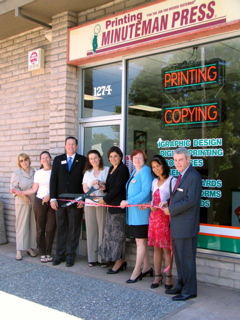 Minuteman Press Ribbon Cutting