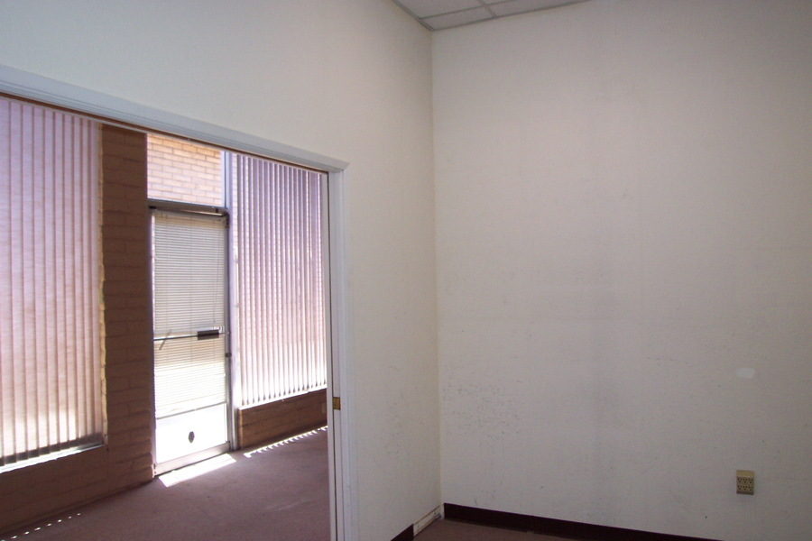 Press Room Facing Back Door